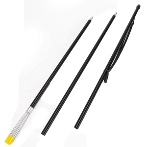 Chasse sous-marine 2m 3 sections Orange fibre de verre pôle <span class=keywords><strong>pointe</strong></span> de lance 5 broches pointu Barb tête paralyseur Handspear Yacht <span class=keywords><strong>bateau</strong></span> matériel - Product Image 5