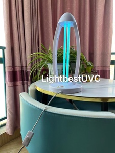 <span class=keywords><strong>Lampe</strong></span> UV de table Lightbest, lumière <span class=keywords><strong>UVC</strong></span> portable <span class=keywords><strong>36w</strong></span> 254nm ou 185nm pour la désinfection à domicile, à l'école, au bureau, pour tuer les virus, la grippe - Product Image 3