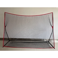 Filet d'entraînement de golf portable en nylon avec tapis combiné pour l'entraînement en plein air, accessoires de sport
