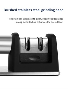 Dụng Cụ Mài Dao Kéo Tốt Nhất 2 Giai Đoạn Tay Cầm Cạnh Màu Đen Bán Chạy - Product Image 6