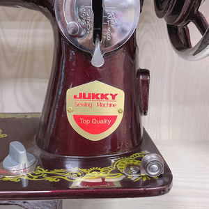 JA2-2 nouvelle maison meilleure qualité Machine à coudre ménage Machine à coudre boîte en carton moderne chinois manuel cuir côté Machine à coudre - Product Image 4