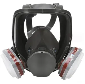 Voll gesichts maske Industrielles Sprüh-Atemschutz gerät Anti-Gas-Chemie rauch Vollgesichts-Atemschutz gerät