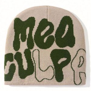 Wholesale Acrylic Knitted <b>Hat</b> with Logo Hip Hop Custom All Over Jacquard Designer Unisex Winter Business Beach Beanie - Product Image 3