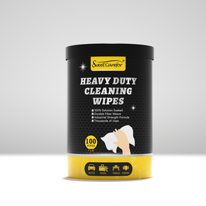 Échantillon gratuit OEM Heavy Duty Lingettes de nettoyage non tissées 100pcs pour baril pour essuyer la <span class=keywords><strong>surface</strong></span> <span class=keywords><strong>et</strong></span> la <span class=keywords><strong>main</strong></span> - Product Image 5