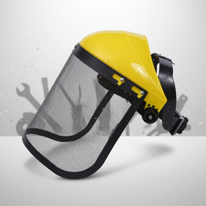 Visiera <span class=keywords><strong>Professionale</strong></span> di Ricambio con Riduzione del Rumore, Alta Qualità, Avanzata per Lavoro all'Aperto e Silvicoltura, Schermo Facciale di Sicurezza con Paraorecchie - Product Image 1