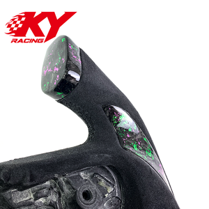 Volante deportivo de fibra de carbono forjado estilo carreras personalizado, adecuado para Toyota GR Supra A90 A91 - Product Image 3