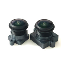 1.5mm F1.6 190 °   Lensa Fisheye Ultra Wide Angle M12 OKS-3056 Tahan Air IP69 untuk 360 derajat °   Kamera Dasbor Mobil Panoramic CCTV Truk Cadangan