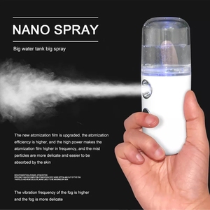 Pulvérisateur facial personnel sans fil nano rechargeable portable de 30 ml, <span class=keywords><strong>brumisateur</strong></span> à vapeur froide, humidificateur - Product Image 4