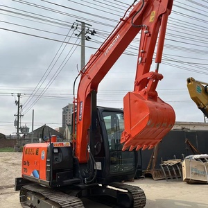 Mini-excavatrice hydraulique sur chenilles d'occasion Hitachi ZX70 ZX75 ZX120 ZX200, idéale pour la construction, modèle Hitachi ZX70-5A - Product Image 4