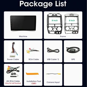 Radio para Coche 4G WIFI para Isuzu D-Max <span class=keywords><strong>DMAX</strong></span> y Chevrolet Colorado 2007-2011 con Carplay Inalámbrico DSP Reproductor Multimedia Android y Unidad Principal - Product Image 6