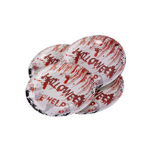 SET DI 6 PIATTI DI CARTA A FORMA DI CIELOSPALA PER HALLOWEEN DIAMETRALMENTE [VALORE INCHIOSTRATO] 23 - Product Image 1