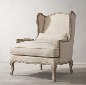 सैसैनाइड ओएम फ्रेंच डिजाइन क्लब चेयर होम प्रस्तुत लॉरी आर्मचेयर - Product Image 1