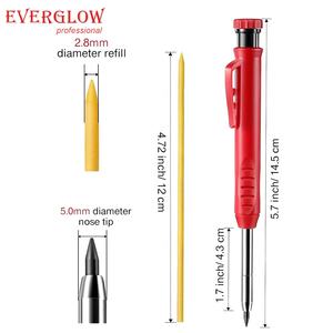 Crayon <span class=keywords><strong>de</strong></span> charpentier, outils <span class=keywords><strong>de</strong></span> bricolage, marquage sur <span class=keywords><strong>bois</strong></span>, métal, carreaux <span class=keywords><strong>de</strong></span> béton (2 boîtes), cadeau <span class=keywords><strong>de</strong></span> fête des pères pour architecte <span class=keywords><strong>de</strong></span> menuiserie - Product Image 2