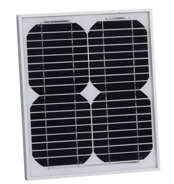10w Glass Solar Panel 18V Customized Size 230*350*17mm