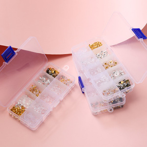 อุปกรณ์ทำเครื่องประดับ DIY ชุดจุกอุดหู 10 ชิ้น แบบผสมสไตล์ต่างๆ สำหรับงานประดิษฐ์ - Product Image 2