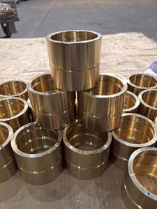 Nhà máy-đúc nhôm Đồng ZQAL9-4 mang ỐNg Lót tùy chỉnh rãnh dầu đồng tay áo thiết kế bản vẽ chống mài mòn - Product Image 4