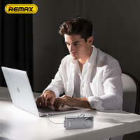 REMAX Batteries Externes FCP-10 10000mAh 45W Recharge Super Rapide et Double Ports Câble Télescopique Batterie Externe pour Ordinateur Portable