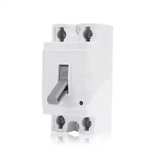 Open Mccb Electric moulded case circuit breaker HCB series 2P - 10A 15A 20A 25A 30A 40A