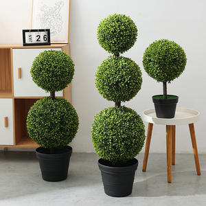 Árboles Topiarios de Cedro en Espiral Verde Artificial, Plantas Decorativas en Maceta, Ecológicas, para Uso en Interiores, Halloween, Venta al Por Mayor - Product Image 6