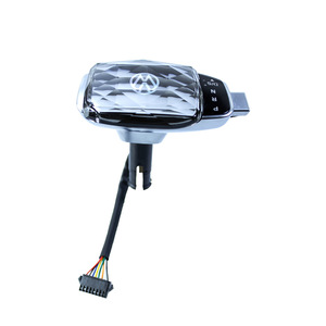 Volkswagen Crystal Gear <b>Shift</b> <b>Knob</b> Automatic Transmission Ergonomic Design Red White Light - Product Image 2