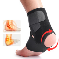 Attelle de cheville pour sports de plein air, cyclisme, basketball, badminton – Équipement de protection à soutien fixe avec sangle de compression en PP – Usage adulte