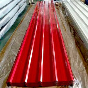 Tôle de toiture ondulée galvanisée à chaud en <span class=keywords><strong>métal</strong></span> <span class=keywords><strong>galvanisé</strong></span> Z40-275 Gi, matériaux de construction, tôle ondulée revêtue de couleur - Product Image 3