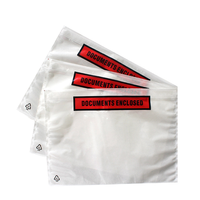 Pochettes d'enveloppes de liste d'emballage auto-adhésives scellées transparentes Enveloppes d'expédition/d'expédition adhésives transparentes