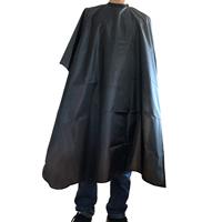 Cape de coupe de cheveux professionnelle avec cape de barbier de salon réglable, imperméable, cape de salon de coiffure