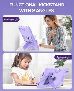 3 trong 1 gồ ghề bảo vệ trường hợp đối với <span class=keywords><strong>iPad</strong></span> không khí 6 11 inch M2 2024 Tablet bìa cho <span class=keywords><strong>ipad</strong></span> không khí 5 2022 thế hệ thứ 4 2020 10.9 inch - Product Image 3