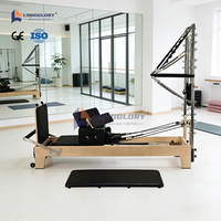 Equipo de Pilates para Mejorar la Postura, Torres de Pilates de Madera de Arce, Torres de Pilates para Ejercicios en Casa