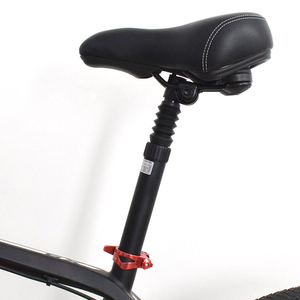 <span class=keywords><strong>Tige</strong></span> de <span class=keywords><strong>Selle</strong></span> <span class=keywords><strong>VTT</strong></span> en Alliage d'Aluminium avec Amortisseur à Ressort pour Vélo de Ville et Vélo Électrique – Pièce de Remplacement - Product Image 5