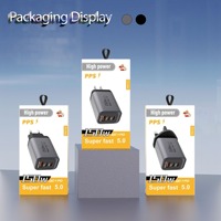 Cable Tipo C de Alta Calidad con Cargador Rápido, Adaptador y Enchufe para Reino Unido, UE y EE. UU., Adaptador de Corriente USB C de 150 W para Cargar iPhone
