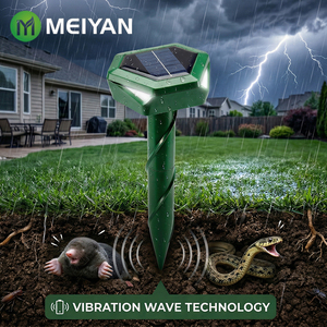 Répulsif Solaire Écologique Anti-Taupes à Vibration Ultrasonique – Sûr pour Animaux et Enfants – Entretien de la Pelouse - Product Image 6