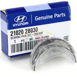 ชุดลูกปืนเครื่องยนต์ขายดี รุ่น BEARING PAIR SET-CRK/SHF 21020-2B030 210202B030 สำหรับฮุนได i30 เกีย คาร์นิวัล 210202B030 - Product Image 2
