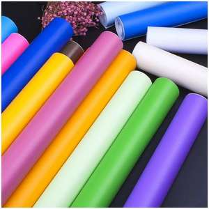 Lebendige Farben Glatte Textur Mehrfarbige Bastel rollen Poster Materialien für DIY-Projekte Geschenk verpackung Klassen zimmer Kunst Aktivitäten - Product Image 3