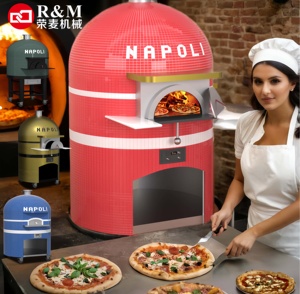 Herramientas comerciales de arcilla refractaria, molde de hormigón eléctrico antiguo de Gas, cúpula, horno de Pizza, tipo para restaurante, gran Hotel a base de piedra - Product Image 5