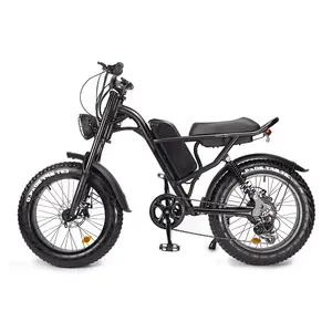 SHIMANO Z8 sepeda hibrida elektrik, 7 kecepatan baja LCD tampilan LCD paduan aluminium Guangdong 500W 27 kecepatan Thumb Throttle & PAS