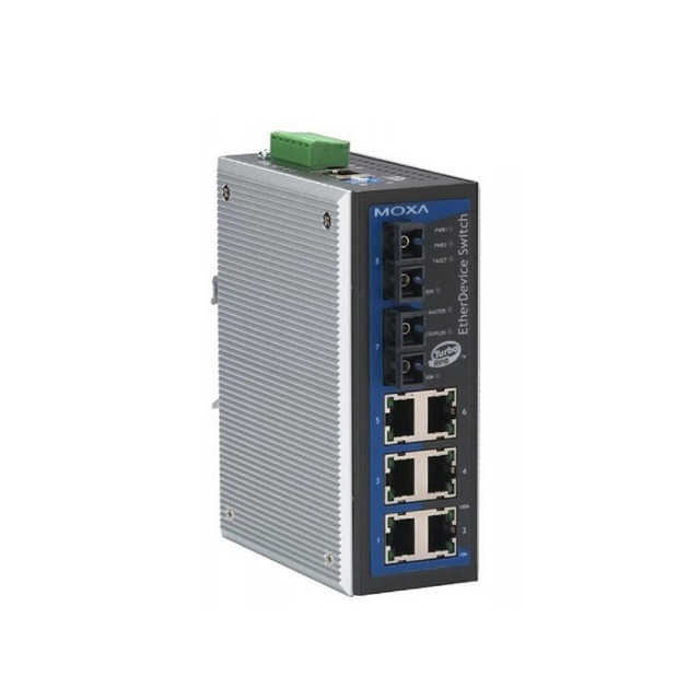 MOXA Entry-level Managed Ethernet Switch EDS-408A-SS-SC-T