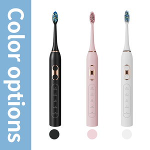 Elettrodomestici per la cura orale portatile morbido spazzolino elettrico per adulti ricaricabile per la pulizia dei denti IPX7 sonico spazzolino da denti per i viaggi - Product Image 6