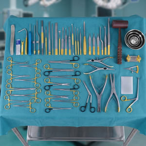 Juego de Instrumentos Manuales de Rinoplastia de Acero Inoxidable de Alta Calidad, 58 Piezas, para Cirugía Plástica Nasal, Certificado CE ISO13485 - Product Image 3