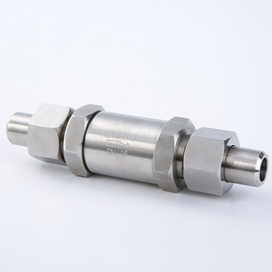 Vanne de retenue fendue COVNA en acier inoxydable 304/316/316L, raccords NPT BSP G, soudure bout à bout - Product Image 4