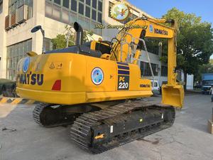 Excavatrice hydraulique sur chenilles Komatsu PC220-8MO d'occasion de haute qualité, 22 tonnes, moteur et boîte de vitesses japonais, PLC, modèle 2022, pompe hydraulique, moteur - Product Image 3