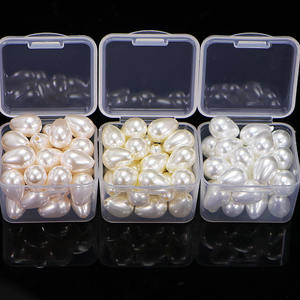 <span class=keywords><strong>Perles</strong></span> d'imitation <span class=keywords><strong>en</strong></span> cristal blanc élégantes, forme goutte, 3mm-12mm, <span class=keywords><strong>perles</strong></span> <span class=keywords><strong>en</strong></span> vrac de la marque MAY pour mariée et marié - Product Image 1