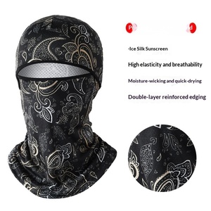 Masque de cyclisme respirant en fibre de polyester anti-UV et anti-poussière pour moto et activités de plein air, protection du cou et du visage, collection Printemps 2026 - Product Image 4