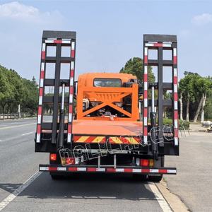 Camion plateau 1SUZU GIGA chinois avec échelle arrière 6x4, camion porte-conteneurs de 20 tonnes pour le transport de machines lourdes - Product Image 6