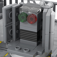 MOOXI Bricks MOC5100-B 187 pièces Support de mitrailleuse avant à assembler soi-même Cadeau Ensembles de blocs de construction éducatifs très vendus Jouets pour enfants