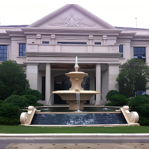 نوافير مياه رخامية كلاسيكية متعددة الطبقات للفلل الخارجية للبيع - Product Image 5