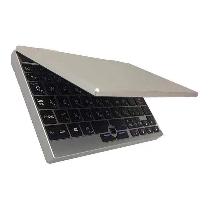 ポータブル7インチ ミニノートパソコン シルバーカラー タッチ