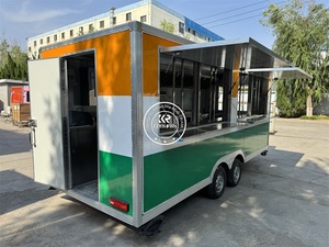 Carrito <span class=keywords><strong>de</strong></span> Comida Móvil <span class=keywords><strong>de</strong></span> Acero Inoxidable con Certificación CE, Remolque <span class=keywords><strong>de</strong></span> Catering para Venta <span class=keywords><strong>de</strong></span> Hot Dogs en la Calle - Product Image 2