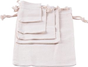 Pochette en mousseline de coton imprimée de couleur personnalisée sac cadeau à cordon sac de paquet avec cordon de serrage - Product Image 2